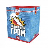 Полуночный гром 25 х 0,8" - Салюты и фейерверки на 25 залпов купить в Благовещенске