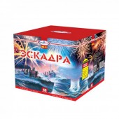 Эскадра 49 х 1" - Салюты и фейерверки на 49 залпов - батареи салютов в Благовещенске